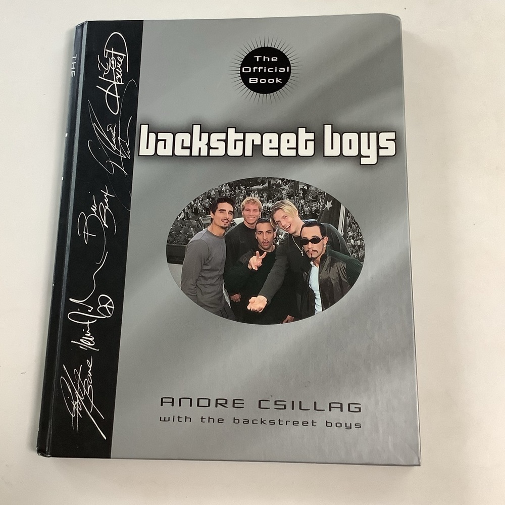 Vintage Backstreet Boys The Official Book by Anore Csillag